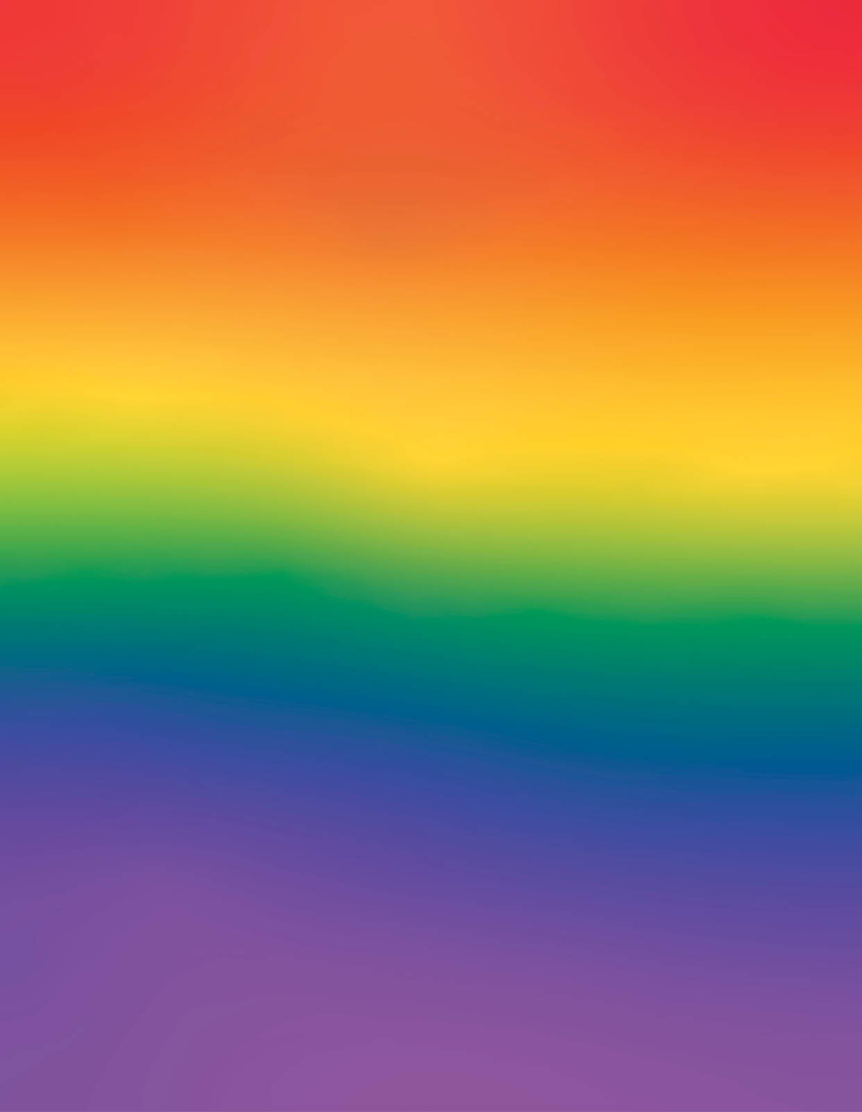 Rainbow holographic gradient. Abstract iridescent luminous defocused background in red, orange, yellow, green, blue and violet colors. Lgbt, Lgbtq+ flag