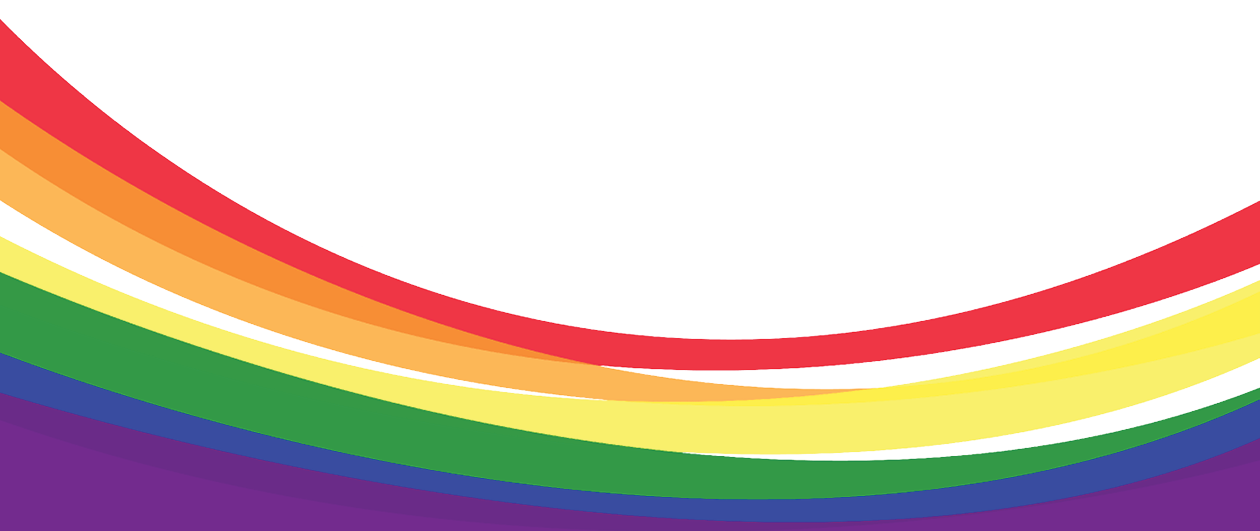 A rainbow colored gradient. Description generated by AI