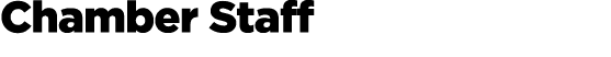 Chamber Staff