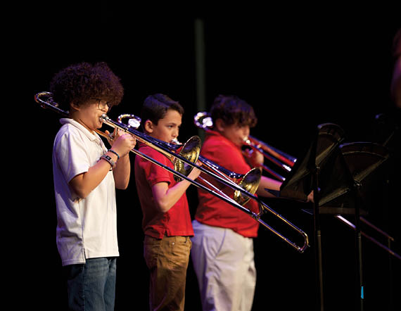 Veterans Day show at Bowie Fine Arts Academy, in the auditorium, Friday, Nov. 11, 2022. TREVOR HAWES/MIDLAND ISD