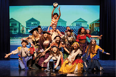 Legacy High School Theatre presents “How I became a Pirate" on Wednesday, Dec. 7, 2022. TREVOR HAWES/MIDLAND ISD