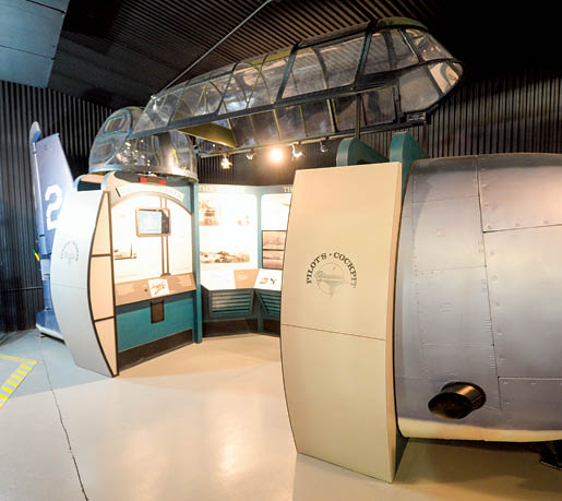 Midland Army Air Field museum preview photographed Wednesday, Feb. 3, 2016. James Durbin/Reporter-Telegram