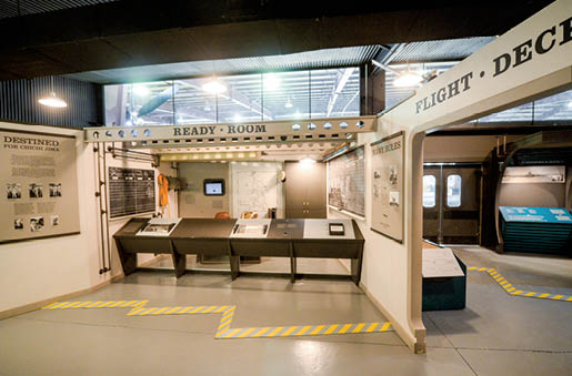 Midland Army Air Field museum preview photographed Wednesday, Feb. 3, 2016. James Durbin/Reporter-Telegram