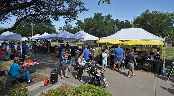 Midland Downtown Farmers Market, April 27, 2019 at the Museum of the Southwest. James Durbin/Reporter-Telegram