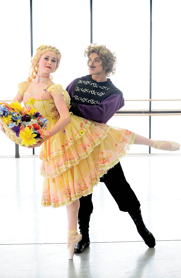 Midland Festival Ballet rehearsal April 26, 2018, at MFB. James Durbin/Reporter-Telegram