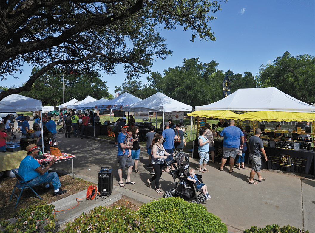 Midland Downtown Farmers Market, April 27, 2019 at the Museum of the Southwest. James Durbin/Reporter-Telegram