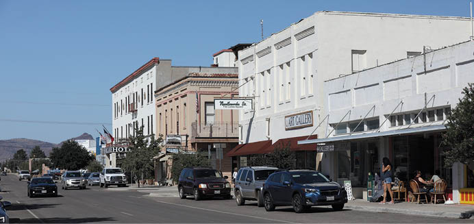 Scenes from downtown Alpine, Texas, September 2, 2019. Photo Credit: James Durbin / The Oilfield Photographer, Inc.