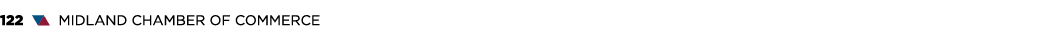 122 ▼▲ MIDLAND CHAMBER OF COMMERCE