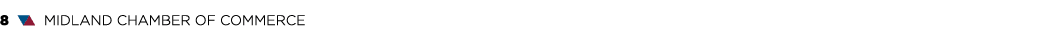 8 ▼▲ MIDLAND CHAMBER OF COMMERCE