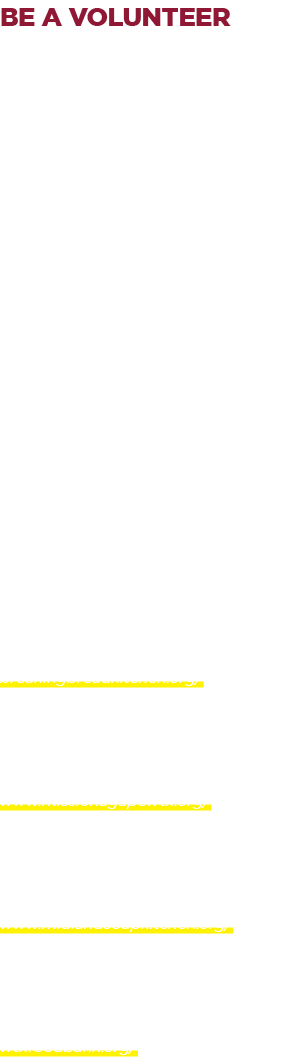 BE A VOLUNTEER While these organizations are relentless in their dedication to eliminate food insecurity, they can’t ...