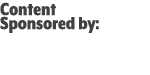 Content Sponsored by: