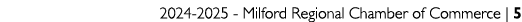 2024 2025 Milford Regional Chamber of Commerce | 5