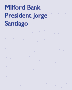 Milford Bank President Jorge Santiago