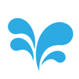 water drop blue, aqua droplet, water drop symbol, water liquid splash