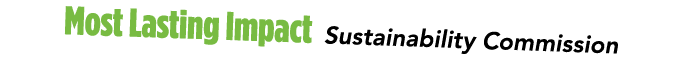 Most Lasting Impact Sustainability Commission