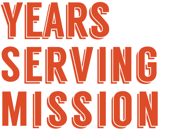 years Serving Mission