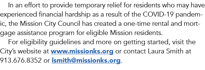  In an effort to provide temporary relief for residents who may have experienced financial hardship as a result of th   