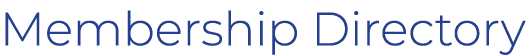 Membership Directory