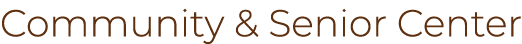 Community & Senior Center