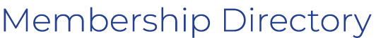Membership Directory