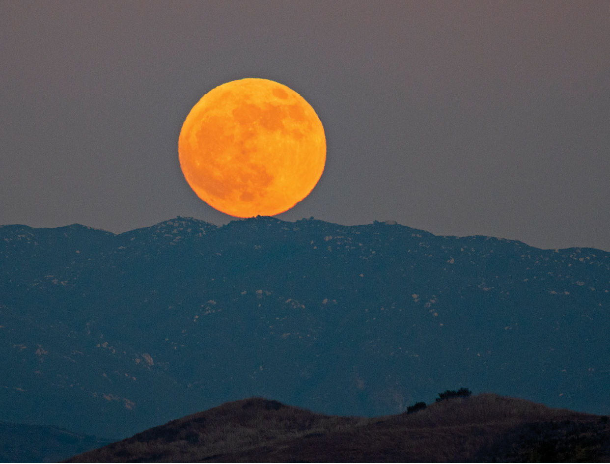 Full Moon Over Mission Viejo