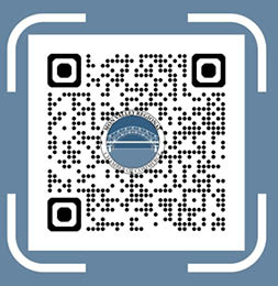 Blue And White Modern QR Code Placement Flyer - 1