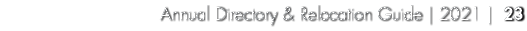 Annual Directory & Relocation Guide   2021   23