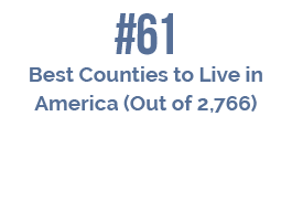 #61 Best Counties to Live in America (Out of 2,766) 