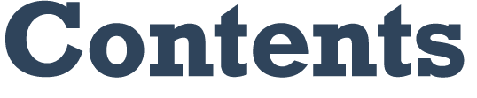 Contents
