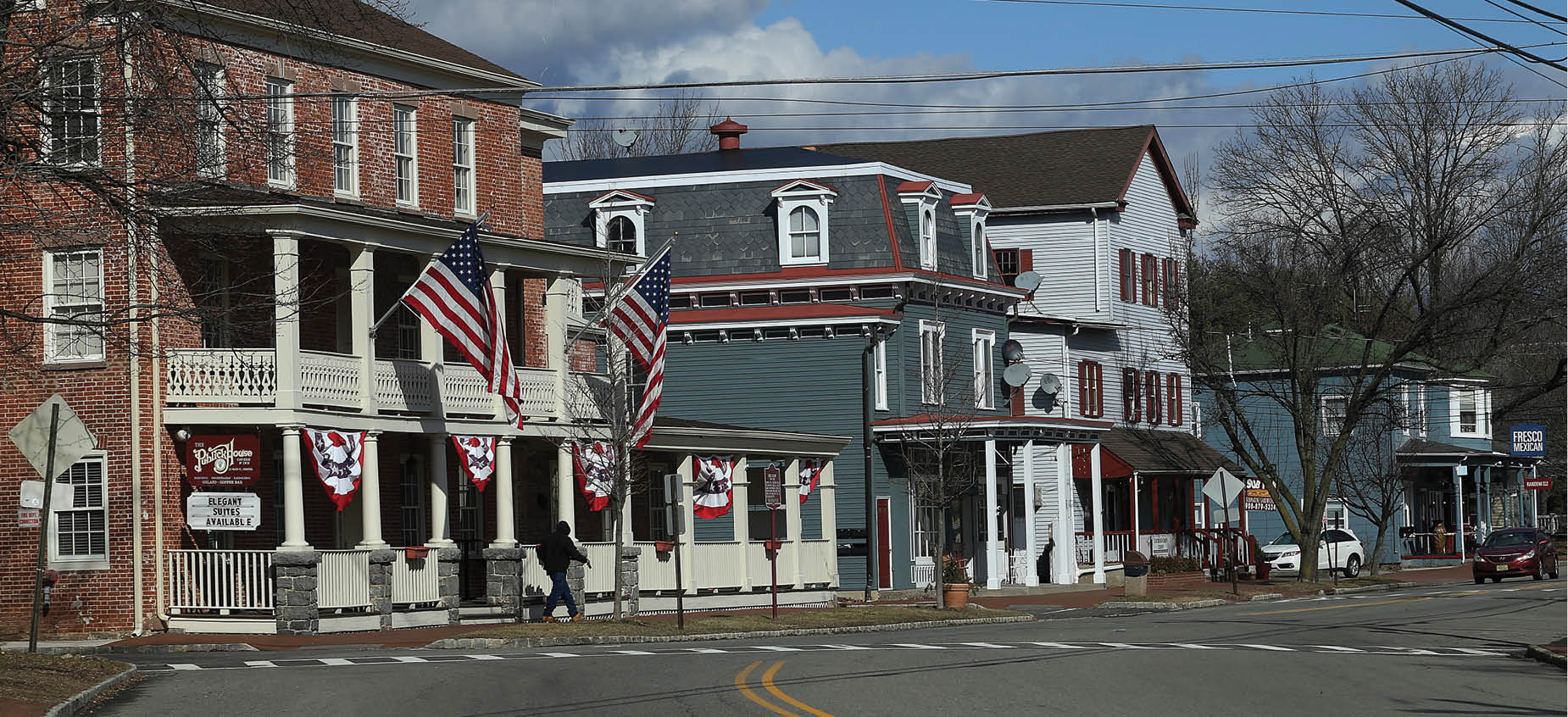 In and around Chester, NJ. February 29, 2016. Chester, N.J. 