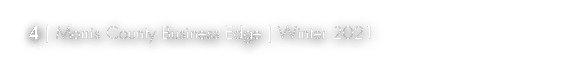4   Morris County Business Edge   Winter 2021