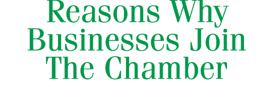 Reasons Why Businesses Join The Chamber