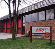 Morton Grove Fire Dept. sign