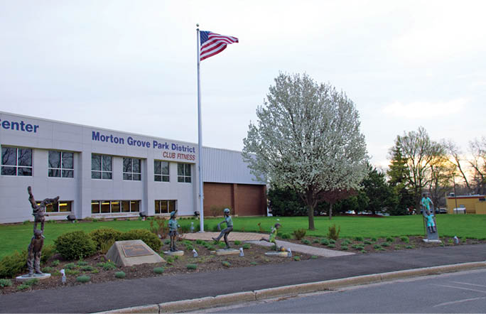 Morton Grove Community Center/Fitness Center spring pics