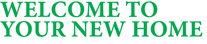 Welcome To Your New Home 