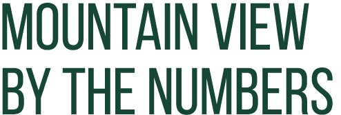 MOUNTAIN VIEW by the numbers