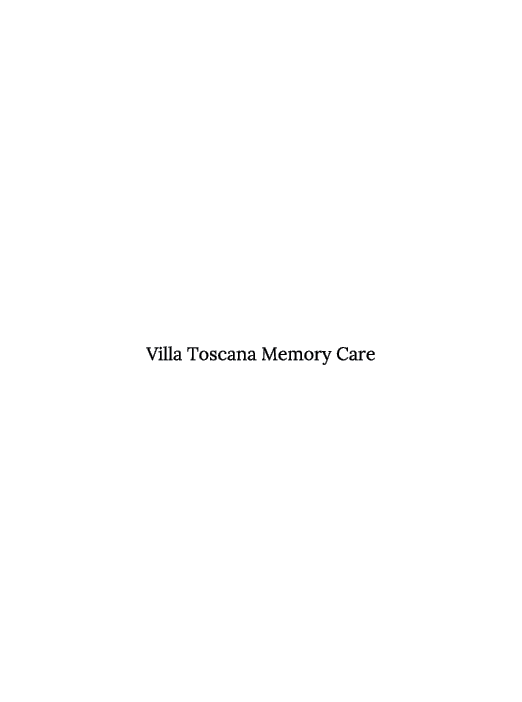 Villa Toscana Memory Care
