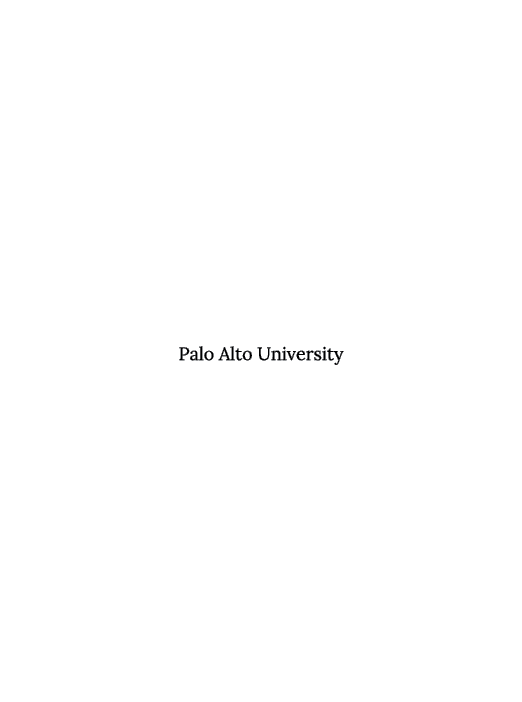 Palo Alto University