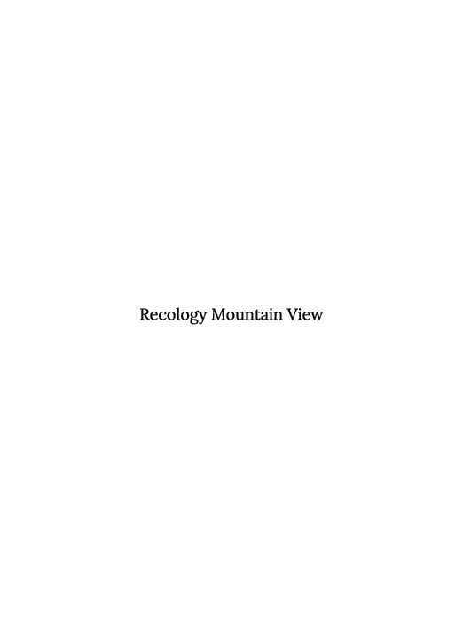 Recology Mountain View