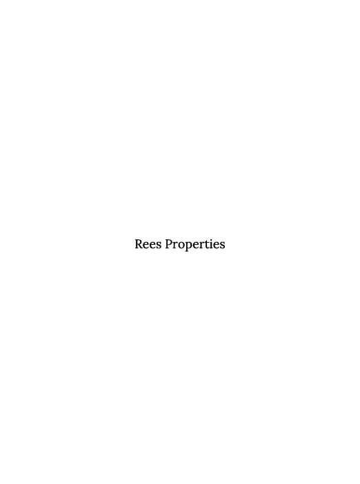 Rees Properties