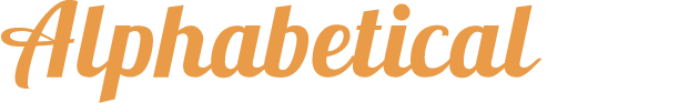 Alphabetical