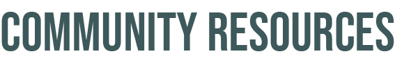 COMMUNITY RESOURCES