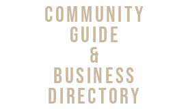 COMMUNITY GUIDE & BUSINESS DIRECTORY