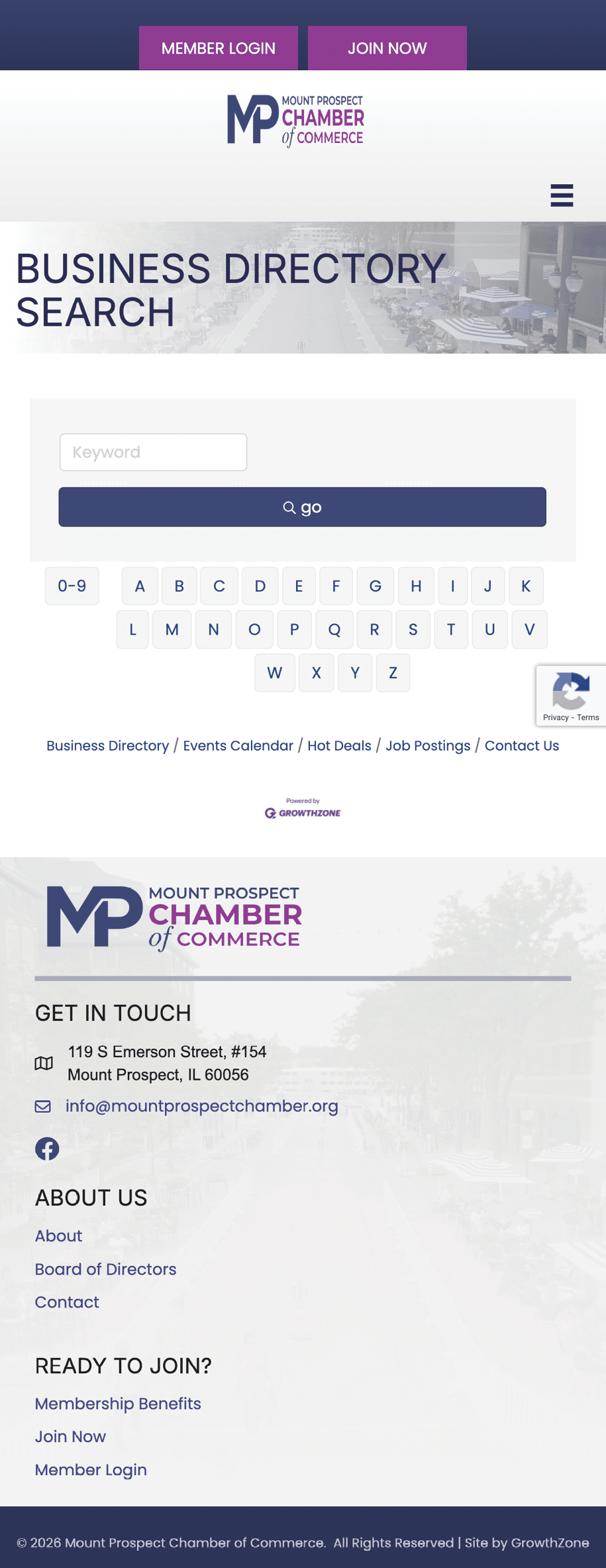 A website page for a business directory search. AI generated content