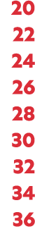 20 22 24 26 28 30 32 34 36 