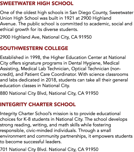 Sweetwater High School One of the oldest high schools in San Diego County, Sweetwater Union High School was built in ...