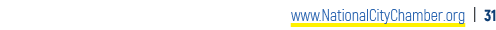 www.NationalCityChamber.org | 31