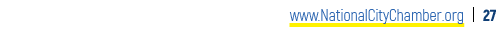 www.NationalCityChamber.org | 27