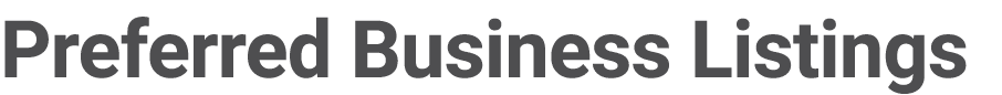 Preferred Business Listings