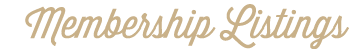 Membership Listings